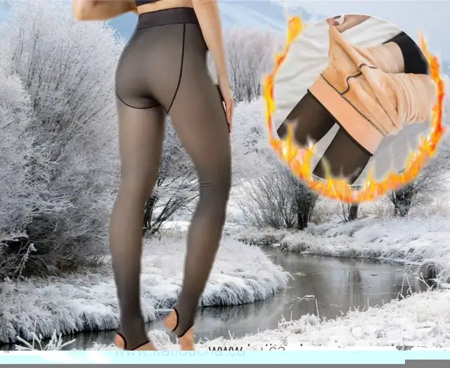 Leggings Thermiques Collants Chauds D'hiver faux Bas de Nylon... in Women's - Bottoms in City of Montréal - Image 3