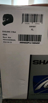 XL Scorpion Evoline 3 Matte Black (New)