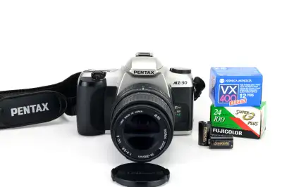Pentax Camera Bundle Pentax MZ-30 SLR Sigma 70-210mm Lens Tested, View more