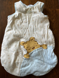 Thick Baby sleep sack Winnie the Pooh decal size 6months
