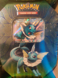 2021 Pokémon Card Tin 4 TCG Booster Packs 1 GX Foil Brand New