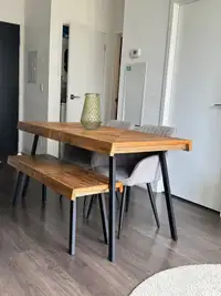 Dining Table with Bench