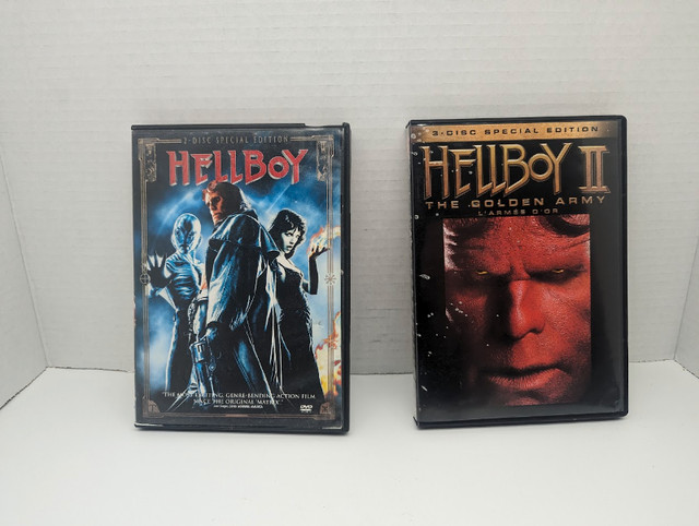 Hellboy and Hellboy 2 The Golden Army DVD Set in CDs, DVDs & Blu-ray in Calgary