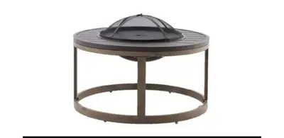 Hampshire place round wood burning fire table new, View more