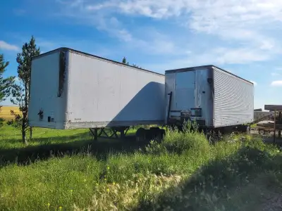 53ft mobile tool crib. Comes with tool boxes, shelving, bolt bin, and work bench. $6500 *No tools in...