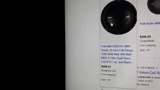 10" POLK AUDIO SUBS  ( NEW ) in Speakers in Calgary - Image 8