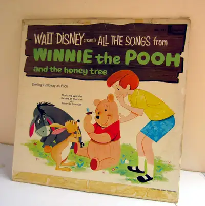 Vinyl LP Walt Disney the songs of Winnie the Pooh, View more