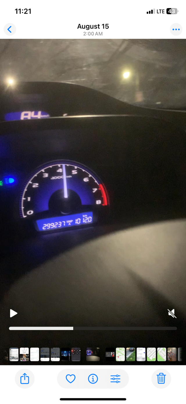 2009 Honda Cihvic MANUAL 299000km
