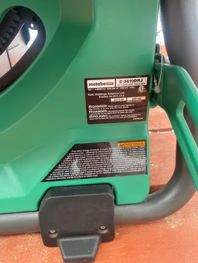 Brand new Metabo cordless table saw, View more