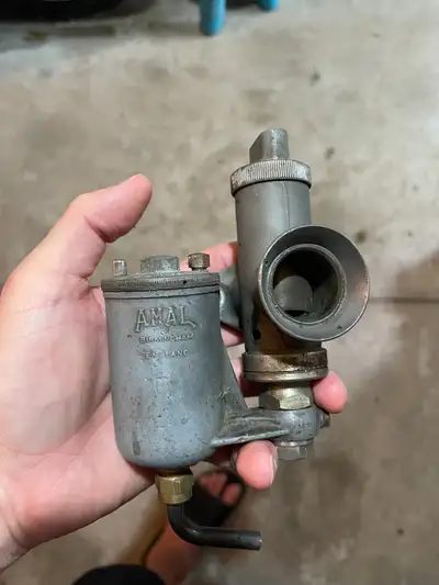 Amal Standard Carburetor with Remote Float 289 Pre Monobloc Worked when removed No longer needed for...
