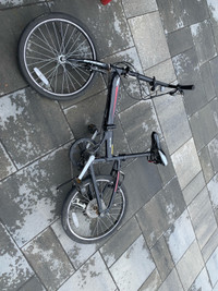 Wanted - someone to fix broken folding bike 