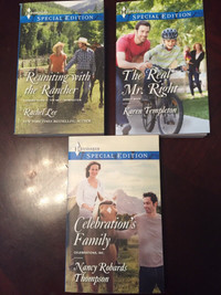 Harlequin Special Edition series 3 novels 