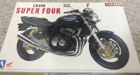 Aoshima 1/12 Honda CB400 Super Four Black