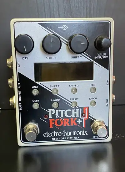 Electro-Harmonix Pitch Fork+ Polyphonic Pitch Shifter, View more