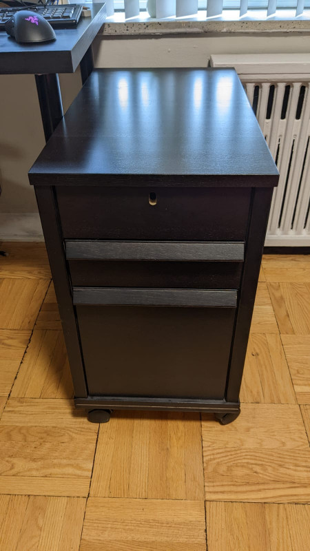 Drawer Unit on Casters Computer Filing Cabinet in Desks in City of Toronto
