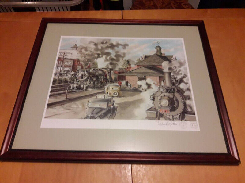 Wentworth Folkins Cochrane Station Print Arts & Collectibles London