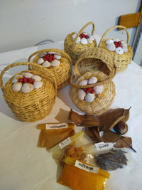 Épices Jamaiquaines en petits paniers cadeaux