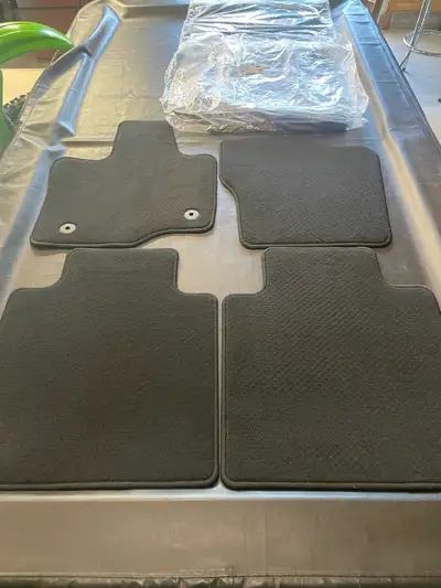 Brand new in the package still, only two 4 packs left of floor mats for 2021-2025 F150xlt crew cab....