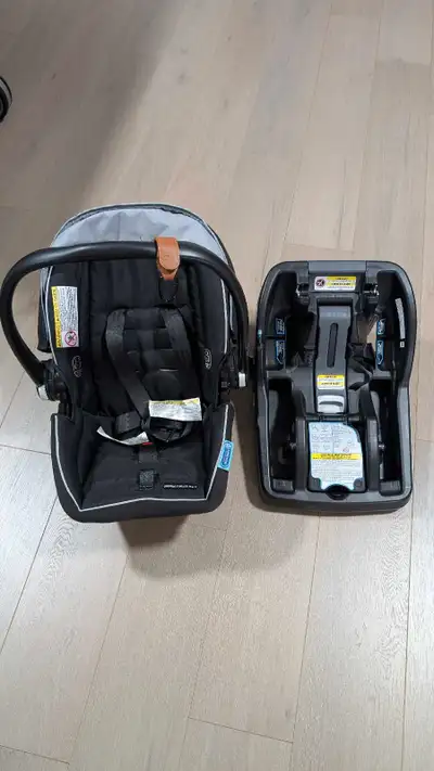 Graco infant car seat with base, View more