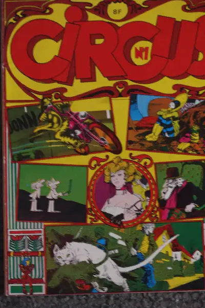 Revue en très bon état circa 1975..66 pages... différents dessinateurs à leurs débuts...