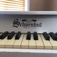 Child’s Small White Piano