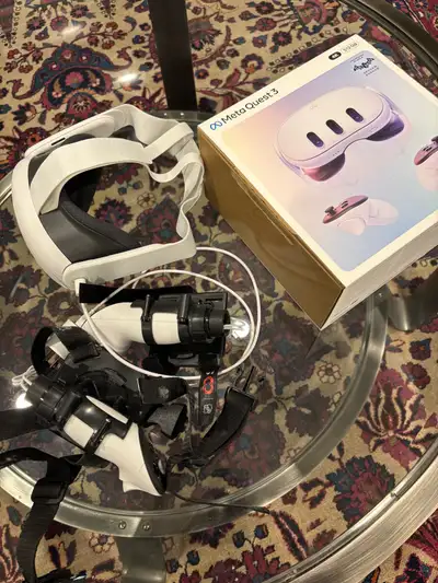 Complete VR set, used 3x. Paid +$700 to get goalie glove attachments. Extremely versatile, ‘000’s of...