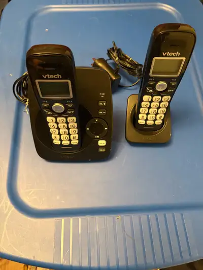 VTech 2-phone answering system , View more