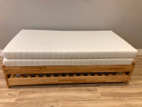 ikea UTÅKER Stackable bed with mattress