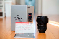 Canon EF 24-70mm f/2.8L ii USM - mint condition