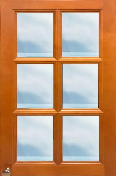 USED Kitchen Cabinet Doors with hinges and door nobs$10 each$10, View more