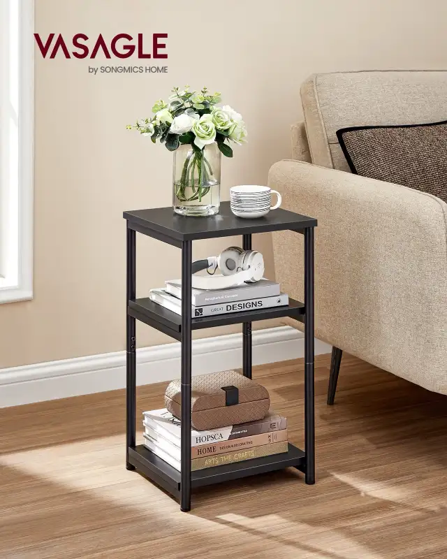 VASAGLE 3-Tier Industrial Side Table in Other Tables in Oshawa / Durham Region - Image 3