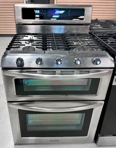 Bridge burner Grill included Convection Self clean Width 30" Why You Should Text Me Right Now Refurb...