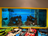 360 gallon aquarium, sump and parts