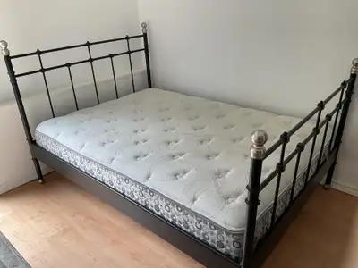 IKEA Double Bed + Organic Mattress, View more