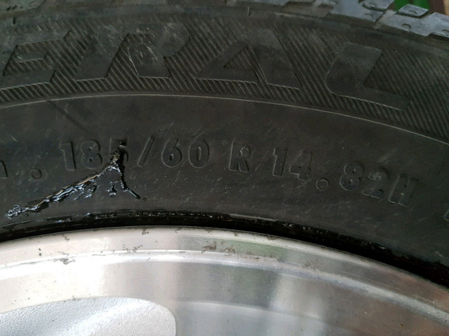 Jantes / Rims et pneus 14po 4 X 100 in Tires & Rims in Gatineau - Image 2