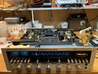 Looking to Repair 1970s/80s/90s Stereo Equipment, View more