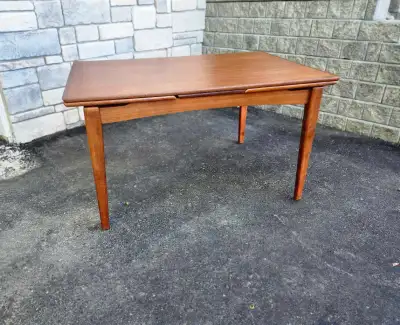 MID-CENTURY 1960'S TEAK DANISH DINING TABLE , View more