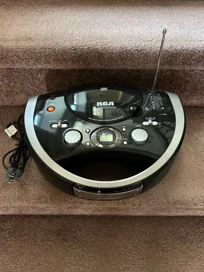 RCA Portable Radio and CD Player , View more