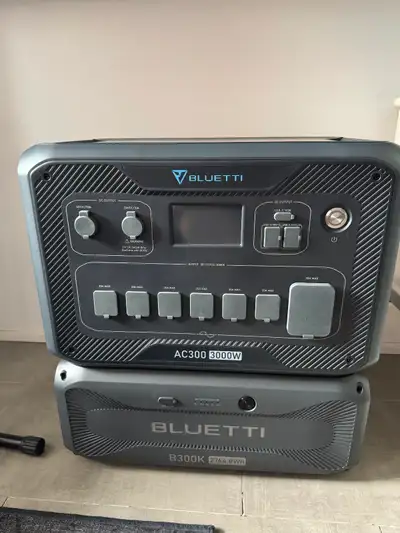 Bluetti Home Backup Battery system AC300 3000W+ B300K, View more