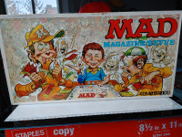Jeu MAD Magazine Board Game, Fr.-Engl., Original 1979 Ed.
