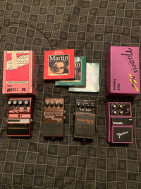 Trade guitar pedals for bass guitar and amp