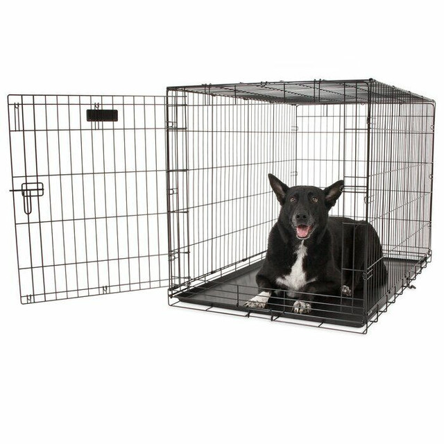 Dog crate 4 vaious size dogs, collapsible & tray in Accessories in City of Toronto - Image 3