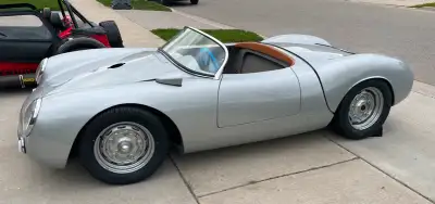 Brand new replica of a 1955 Porsche 550 Spyder. Body and chassis provided by Beck / Special Edition...