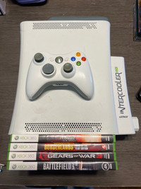 Xbox 360 with 4 games