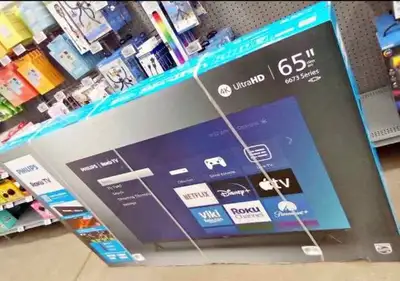 Philips 65" 4K UltraHD TV, View more