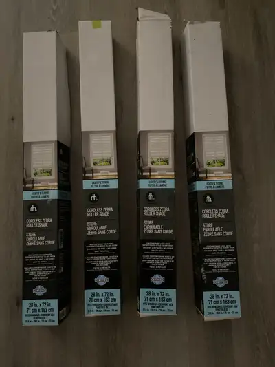 $25 per blind. Great blinds, bought from Walmart, decided they were too small, changed to 28”. Never...
