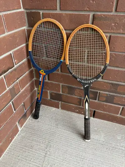 Vintage Tennis Raquets, View more