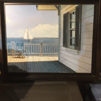 Framed Sailboat print