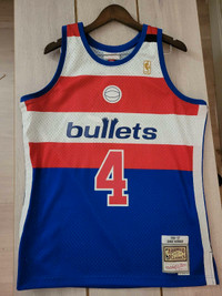 Washington Bullets Chris Webber jersey size L
