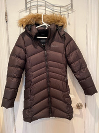Ladies down filled Marmot winter jacket